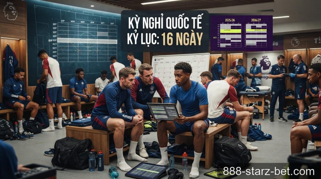 Premier League 2026/27: Những thay đổi lịch trình và kỳ nghỉ quốc tế dài kỷ lục