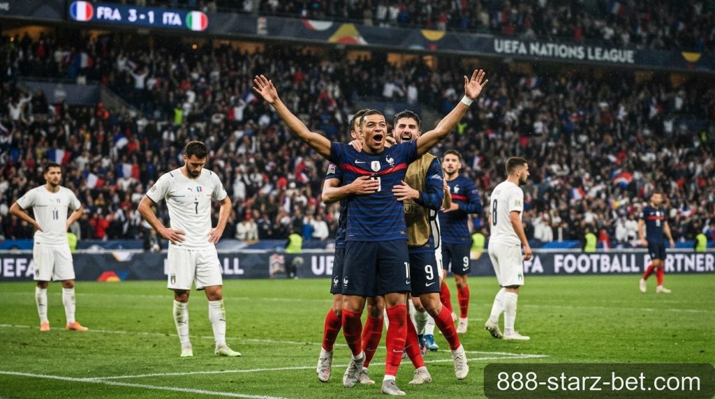 Kết quả UEFA Nations League ngày 5/10: Pháp đại thắng, Italy khẳng định sức mạnh